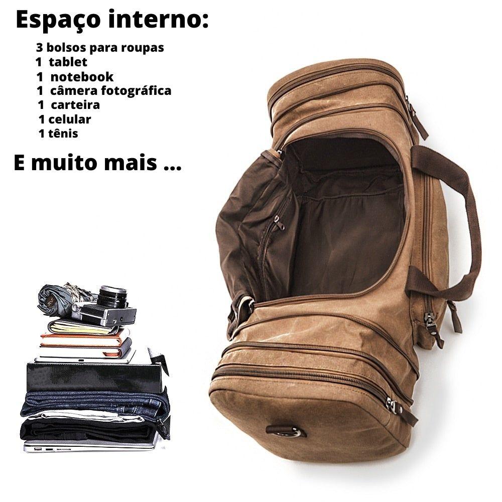 Bolsa de Viagem Espaçosa