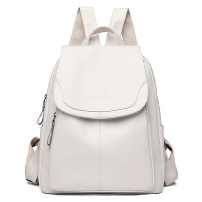Mochila de Couro Ecológico Feminina