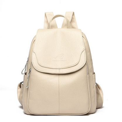 Mochila de Couro Ecológico Feminina