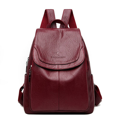 Mochila de Couro Ecológico Feminina